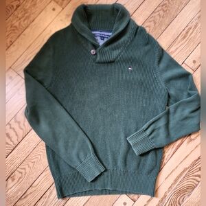 Men's Hunter Green Tommy Hilfiger Sweater